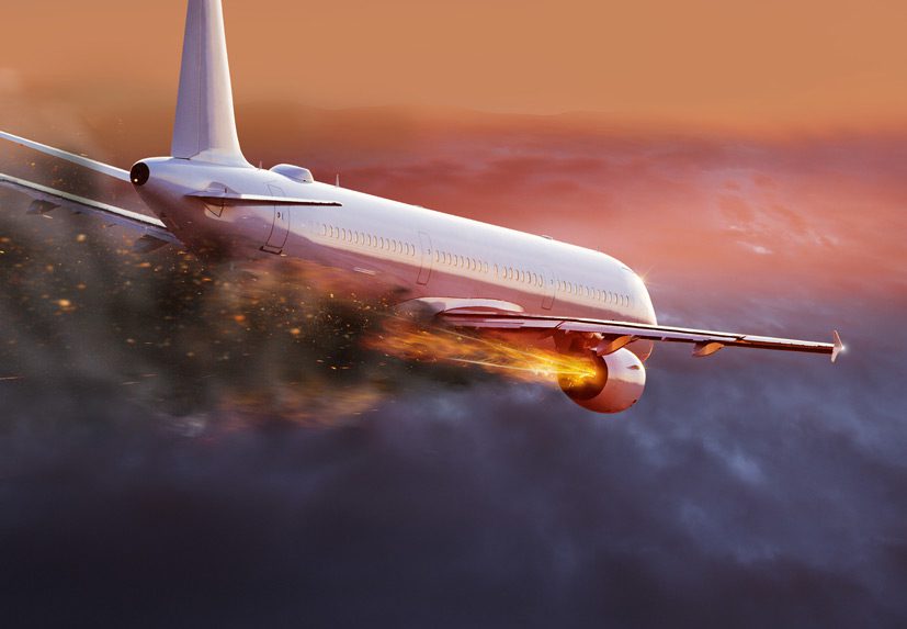 Illustration-of-impending-plane-crash