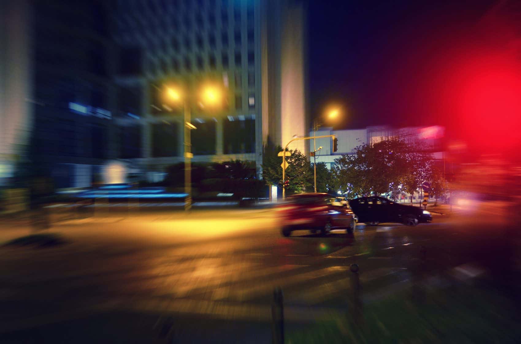 Car-accident-at-an-intersection